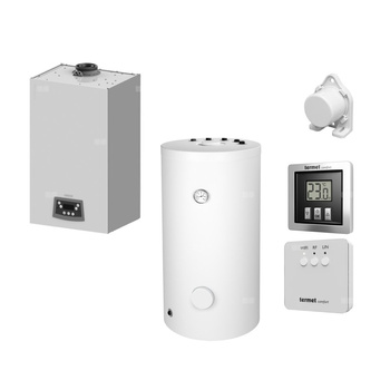 Pakiet 6 z kotłem i zasobnikiem SWK 140l - Kocioł gazowy jednofunkcyjny TERMET ECOCONDENS NEX wiszący 28 kW