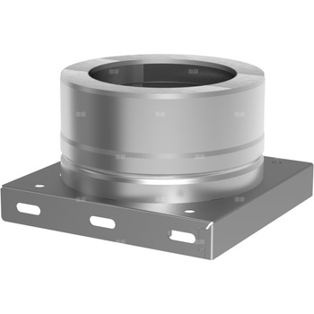 Płyta fundamentowa fi250mm z odpływem skroplin w dół DWV05250