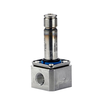 Zawór elektromagnetyczny EV215B, Funkcja: NC, G, 1/4, 0.300 m³/h, PTFE