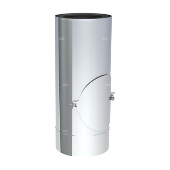 Rura z otworem wyczystkowym DN60/100 wysoki połysk