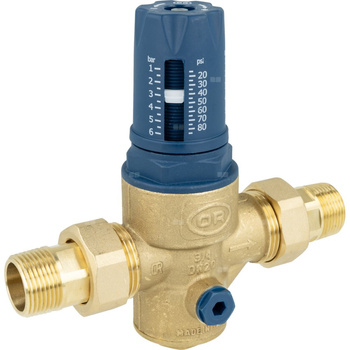 Regulator ciśnienia wody AFRISO BPR 422 mosiądz, półśrubunek 3/4'', 25 bar