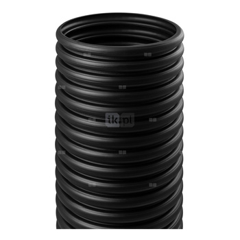 Rura wznosząca do studzienek MAGNAPLAST dwuścienna RWK PP 425 x 6000 mm, kolor czarny