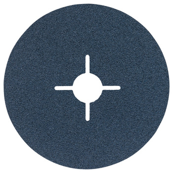 FIBR.D125MM P80 B/MET CYRK BL MIN 50