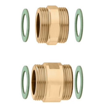 Para złączek z uszczelkami do stosowania z grupami serii 182 i rozdzielaczami serii 670 i 671 1 1/4" GZ x 1 1/4" GZ