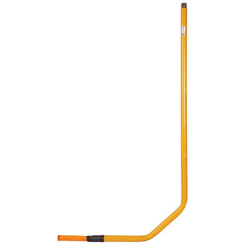 Przyłącze gazu stalowe z rury preizolowanej, PE32 x gwint 5/4", L=500xH=1500