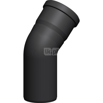 Kolano Concept By JEREMIAS 87' (pp) ZZ x ZW 60 x 60 mm spalinowe, kolor czarny