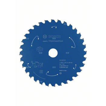 Ostrze do piły tarczowej bezprzewodowej Expert for Stainless Steel 150 x 1,6 / 1,3 x 20 T32