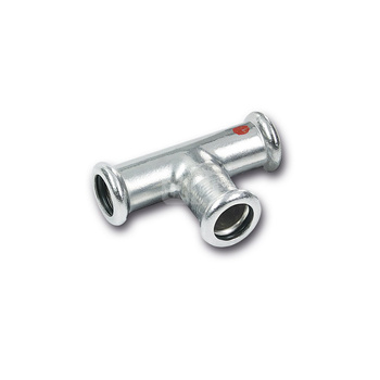 Trójnik 90' SANHA Therm Stal (15 mm x 15 mm x 15 mm), (ZW x ZW x ZW)