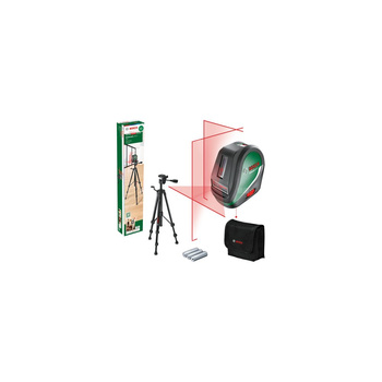 Laser liniowy Universal Level 3 UNI (Carton) + Tri pod TT150 zasilanie akumulatorowe/bateryjne