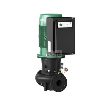 Pompa obiegowa WILO CronoLine-IL-E 50/180-7,5/2-S1 typu in-line z silnikiem znormalizowanym 50/60 Hz, moc silnika 7.5kW 14 A 2900 obr/min, wlot Kołnierz DN 50