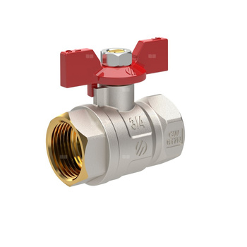 SENA VA30 zawór kulowy 3/8 GW-GW uchwyt motylkowy