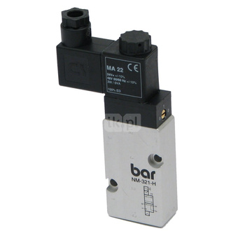 Zawór 3/2 (do napędów jednostronnego działania) 230V/50Hz