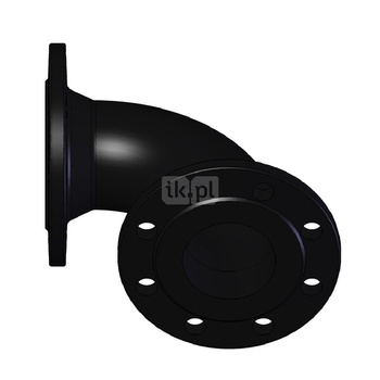 Kolano żeliwo, przył. DN 50 dł.225mm szer.170mm WILO