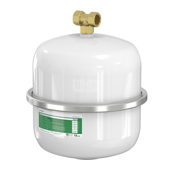 Naczynie wzbiorcze wiszące FLAMCO MEIBES Airfix D, pojemność 18 l 4-, 10 bar / 120'C fi3/4'', kolor biały, do instalacji C.W.U.