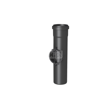 Prostka rewizyjna Concept By JEREMIAS (pp) ZZ x ZW 60 x 60 mm 250 mm spalinowa, kolor czarny