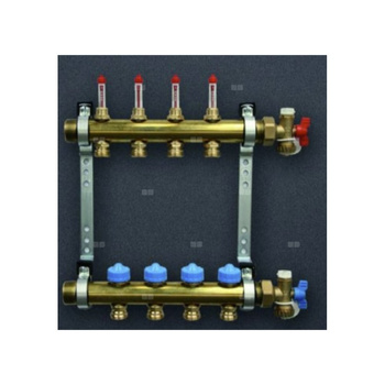 Pakiet rozdzielacz HKV 14 z przepływomierzami, zawory + końcowki