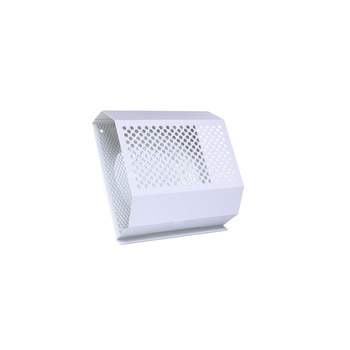 Wyrzutnia TOP PERFOROWANA z okapnikiem, DN160 Biała