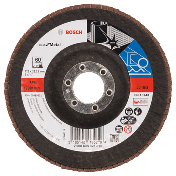 FLAP D.BEST F/METAL * 125X60 WYGIĘTA