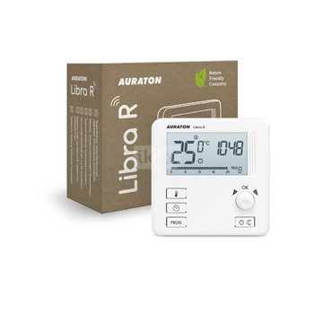 AUARTON Libra R - Tygodniowy, bezprzewodowy regulator temperatury (nadajnik)