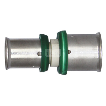 Złączka HERZ redukcja, PPSU, 20x2 x 16x2 (zacisk)