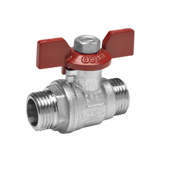 Zawór kulowy ARCO TURIA 1/2'' GZ, uchwyt: motylek