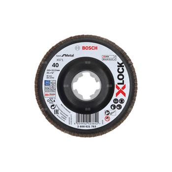 Tarcza listkowa FLAP DISC X-LOCK,BFM,115,G40