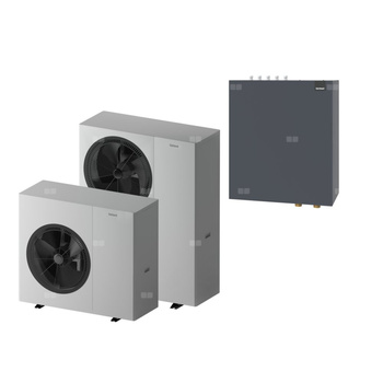 Zestaw 1 - Pompa ciepła powietrzna powietrze-woda monoblok TERMET Heat Platinum 8 EVI/DC 6.1 kW 230 V + Moduł hydrauliczny T-Box 13 Pro PG HP