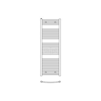 Grzejnik drabinkowy KERMI B20, 764/490mm, kolor Biały, moc 345W