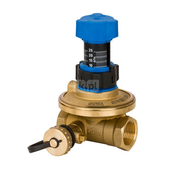 Zawór równoważący ASV-PV 5-25 kPa DN20, bez izolacji