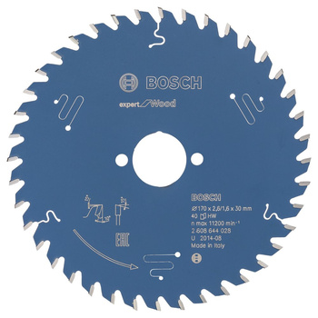 Tarcza pilarska Expert for Wood KSB EXPERT FOR WOOD 170X30X2,6 40T