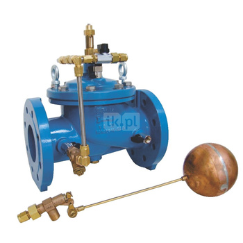 Zawór regulacyjny (utrzymuje stały poziom wody w zbiorniku), typ C701, DN 65