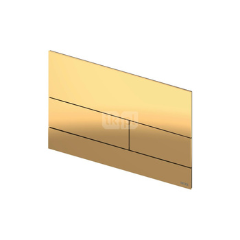 Przycisk spłukujący do stelaża (Mechaniczny) TECE square II metal, kolor złoty optyczny połysk