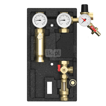 GRUPA SOLARNA MeiFlow S Sol-2R 3/4" (BEZ POMPY) Z ROTAMETREM 1-13 L BEZ AUTOMAT. BASIC Z SEPARATOREM