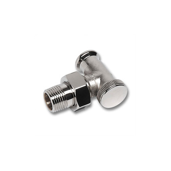 SANHA®-Press Heat MS-Ni Zawór powrotny grzejnikowy kątowy 15x1/2