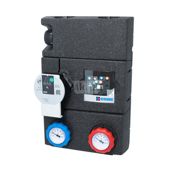 GST200, Grupa pompowa do kotłów na paliwo stałe, z termostatycznym zaworem mieszającym, DN 25 G1/G1 1/2, pump Wilo PARA 25-130/6