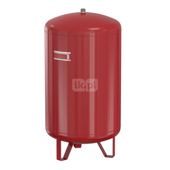 Naczynie wzbiorcze stojące FLAMCO MEIBES Flexcon Top, pojemność 140 l, 10 bar / 120'C fi1'', kolor czerwony, do instalacji chłodn.C.O.