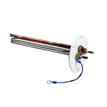 Grzałka 1,5kW 230V do zbiornika emaliowanego na flanszy Ø zew.125 mm/6 śrub, bez anody