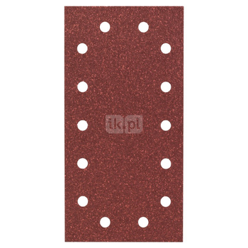 10-częściowy zestaw papierów ściernych do szlifierek oscylacyjnych K = 60