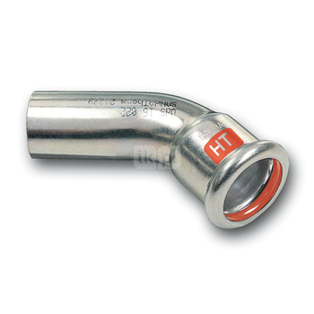 Łuk 45' SANHA Therm Industry, Stal 28 mm x 28 mm, (ZW x ZZ)