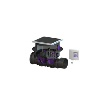 Automatyczny zawór zwrotny (zasuwa burzowa) Staufix FKA Komfort DN200 z czarną pokrywą