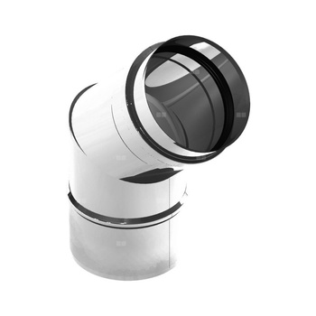 Kolano sztywne 45st. fi80mm