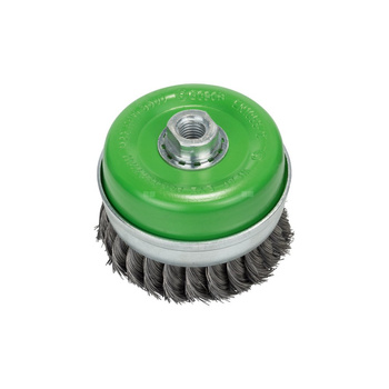 SZCZOTKA GARN PLE.100X0,35X180 INOX M14