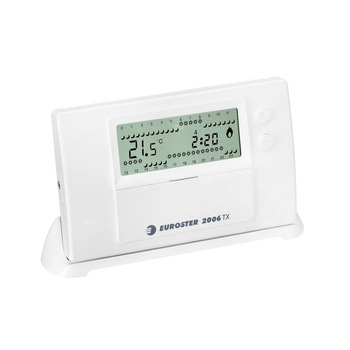 Regulator temperatury Euroster E2006TXRXN z odbiornikiem natynkowym