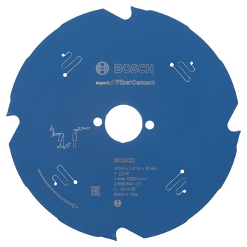 Ostrze do piły tarczowej Expert for Fibre Cement KSB EXPERT FOR F.C. 190X30X2,2 4T