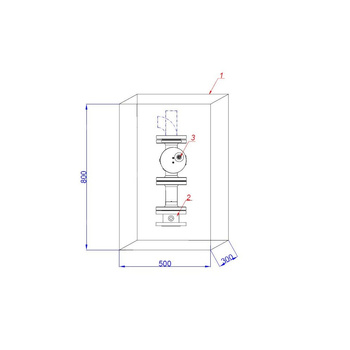 Punkt odcinający DN50