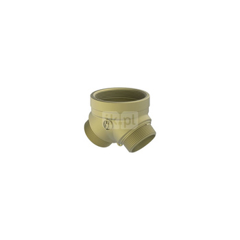 P.POŻ. KRÓCIEC 2 WYLOTOWY PRZYŁĄCZA STRAŻACKIEGO, MOSIĄDZ 6"NPT x 2 1/2"NPT 2W