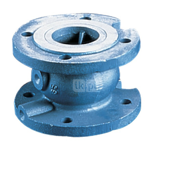 Zawór zwrotny kołnierzowy, zamknięcie grzybkowe wspomagane sprężyną, typ 402, DN 200, PN16