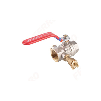 Zawór kulowy FERRO F-POWER 3/4'' GW, uchwyt: dźwignia
