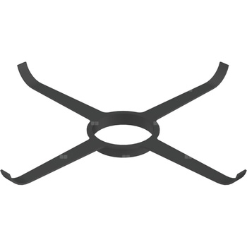 Obejma montażowa fi 100mm z tworzywa sztucznego