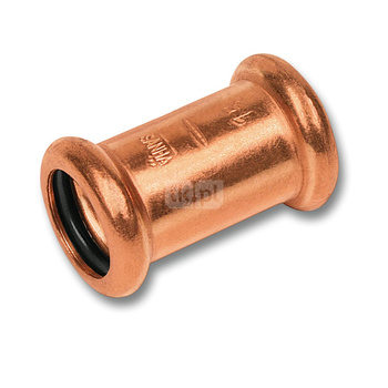 Mufa SANHA Press przesuwna, miedź, 64 mm (zw x zw)
